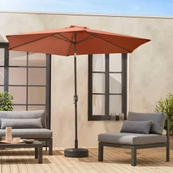 Ronde parasol 3m met centrale mast