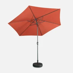 Ronde parasol 3m met centrale mast