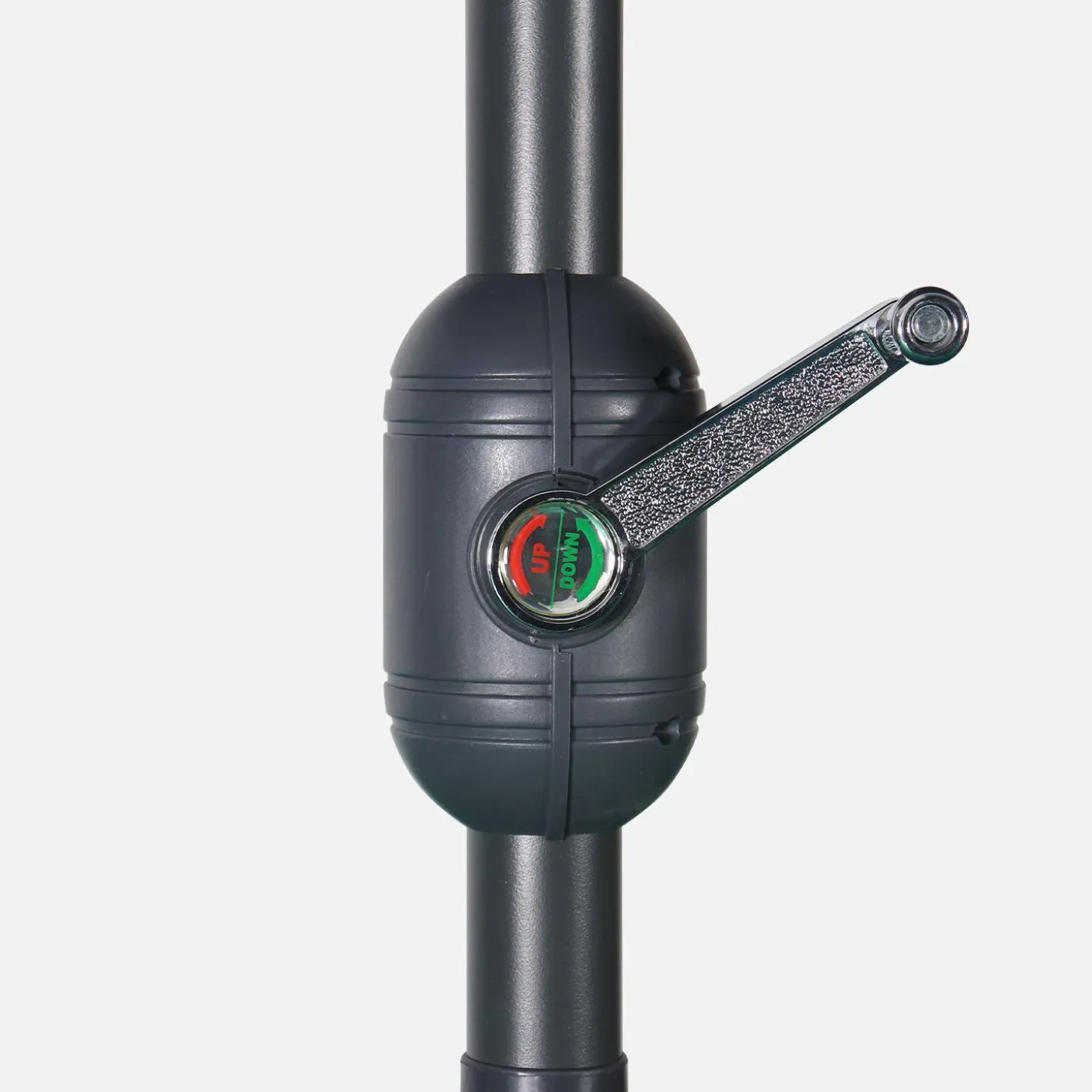 Ronde parasol 3m met centrale mast