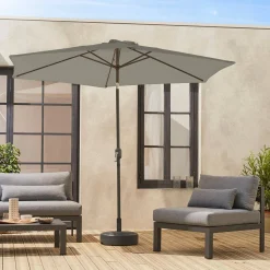 Ronde parasol 3m met centrale mast