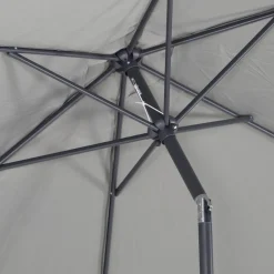 Ronde parasol 3m met centrale mast
