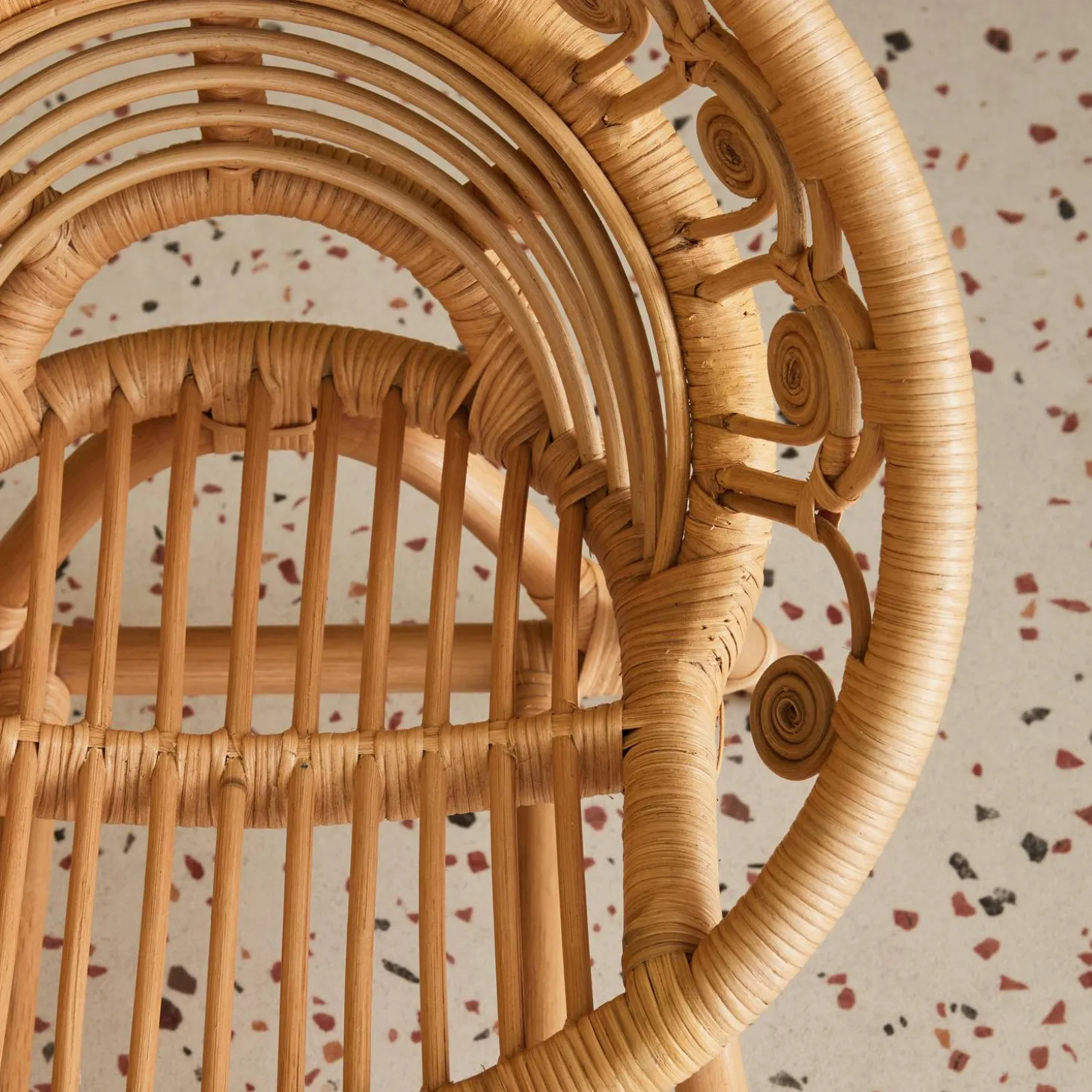Rotan kinderstoel