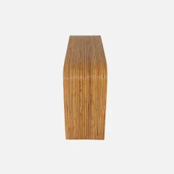 Rotan sidetable naturel, 110cm