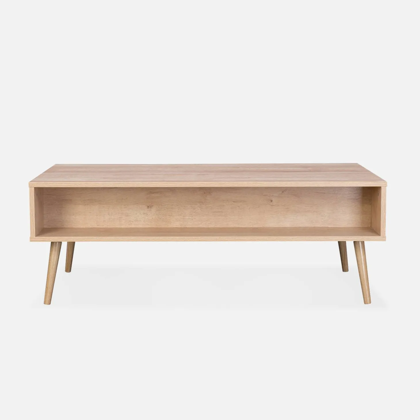 Salontafel met rotan
