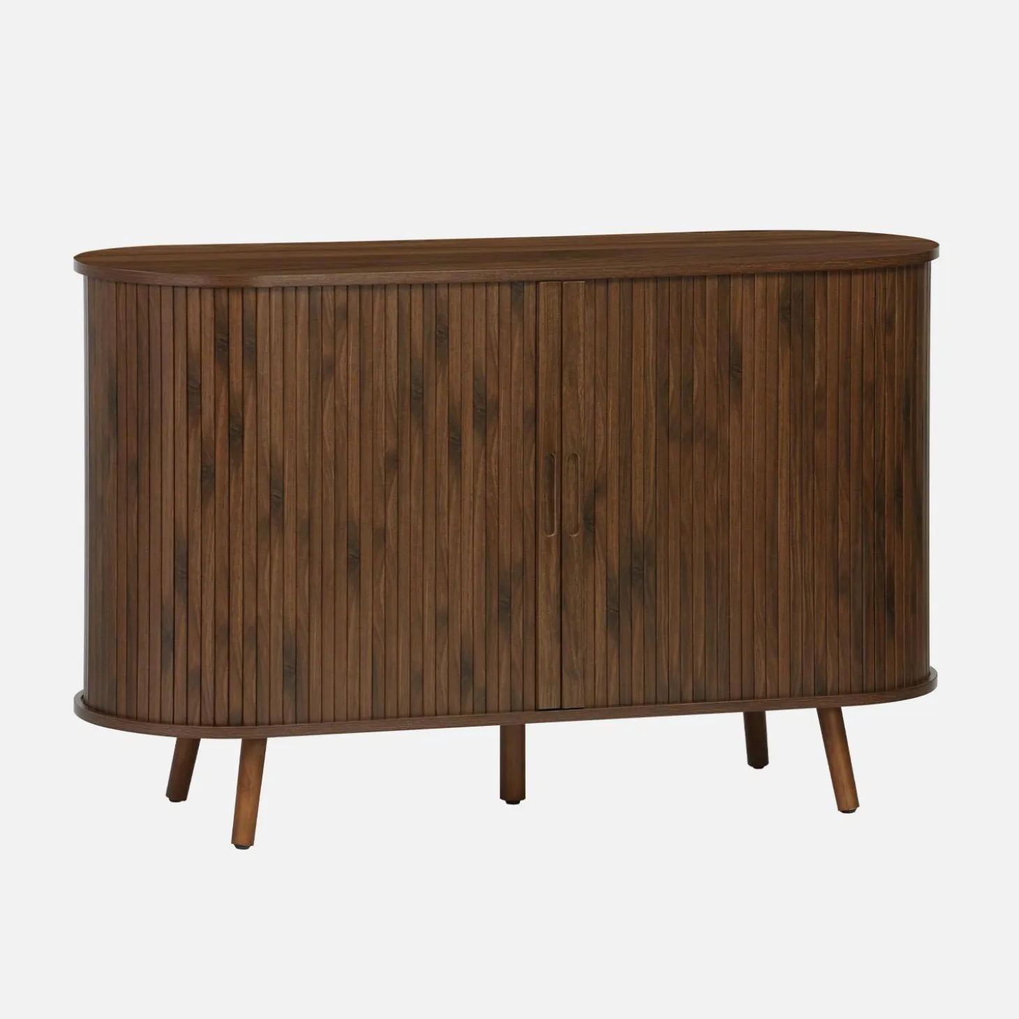 Scandinavisch dressoir met 2 schuifdeuren 120cm