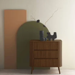 Scandinavisch kastje met 3 lades 80cm