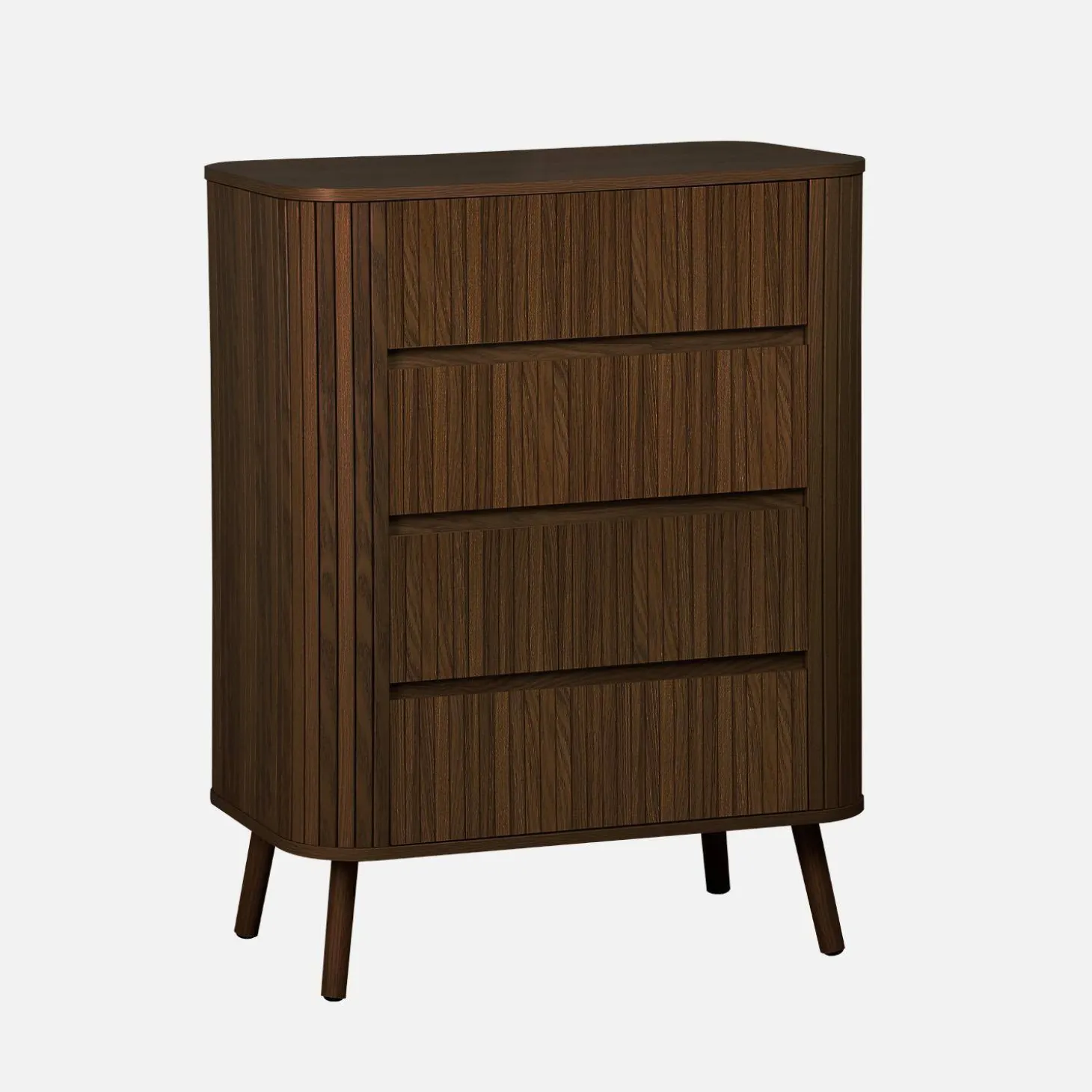 Scandinavisch kastje met 4 lades 80cm