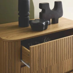 Scandinavisch kastje met 3 lades 80cm
