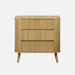 Scandinavisch kastje met 3 lades 80cm