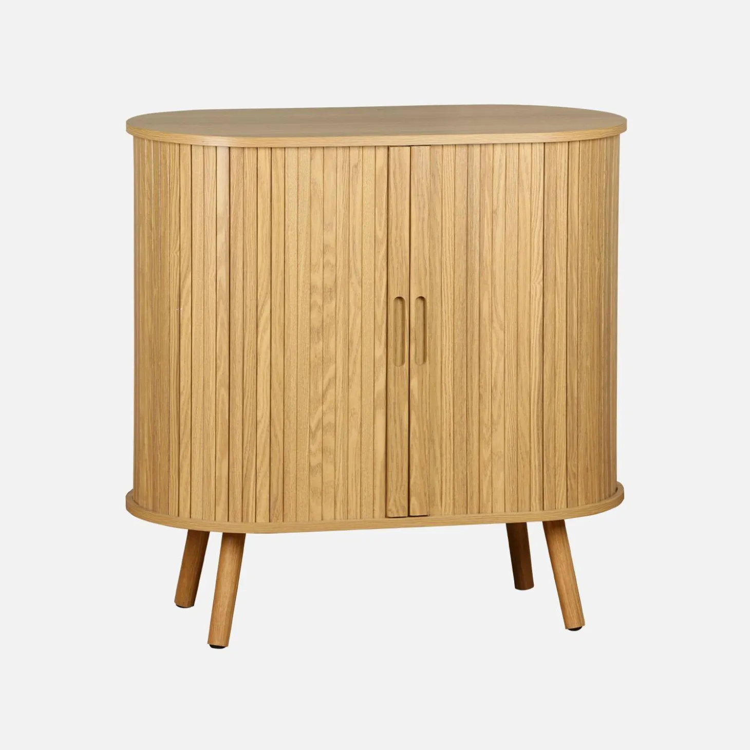 Scandinavisch kastje met 2 schuifdeuren 80cm