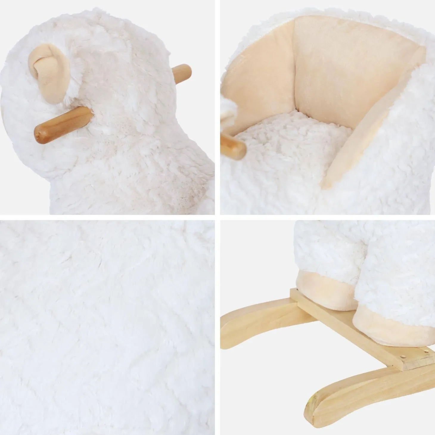Schommelstoel schaap voor kinderen