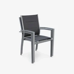 Set aluminium tuin armstoelen