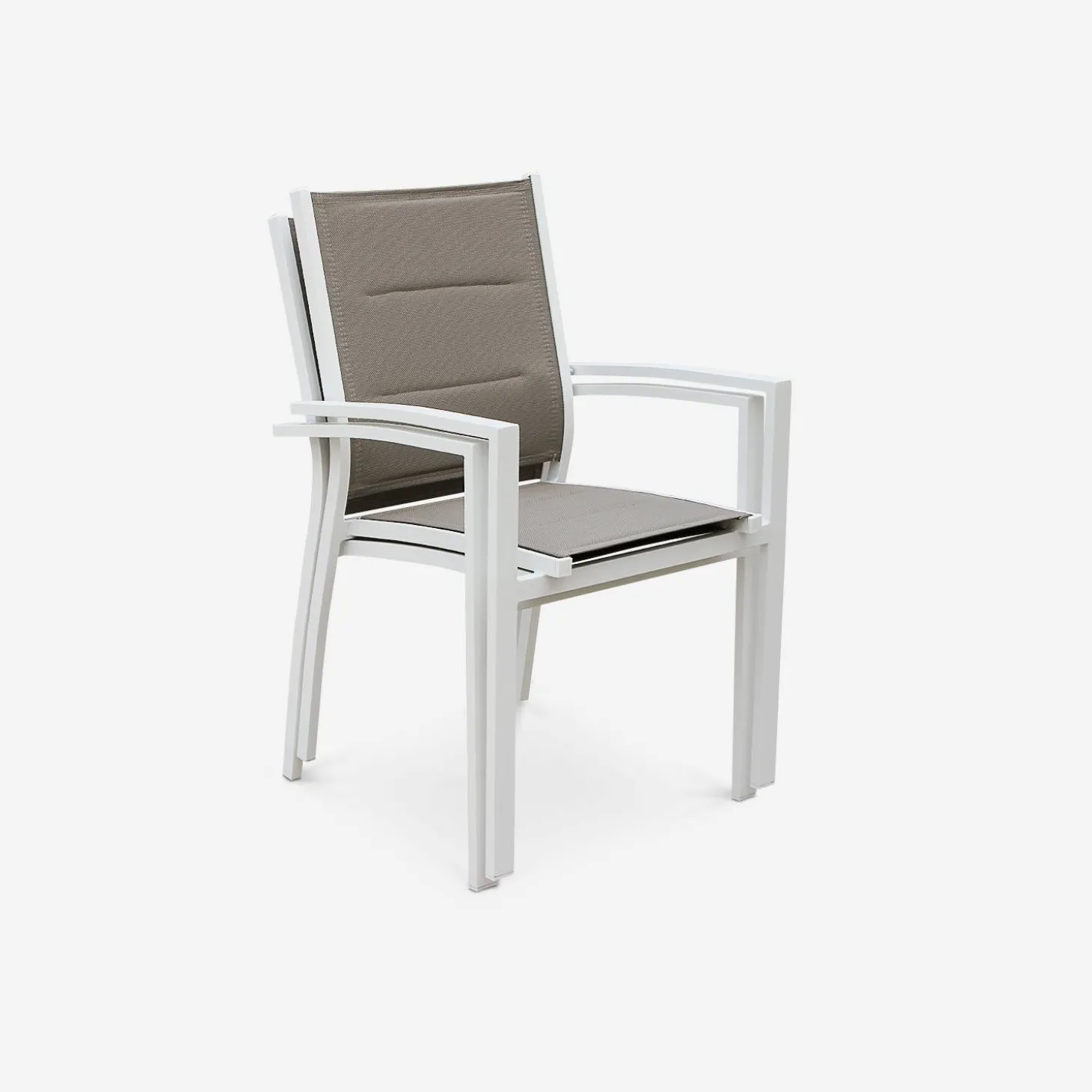 Set aluminium tuin armstoelen