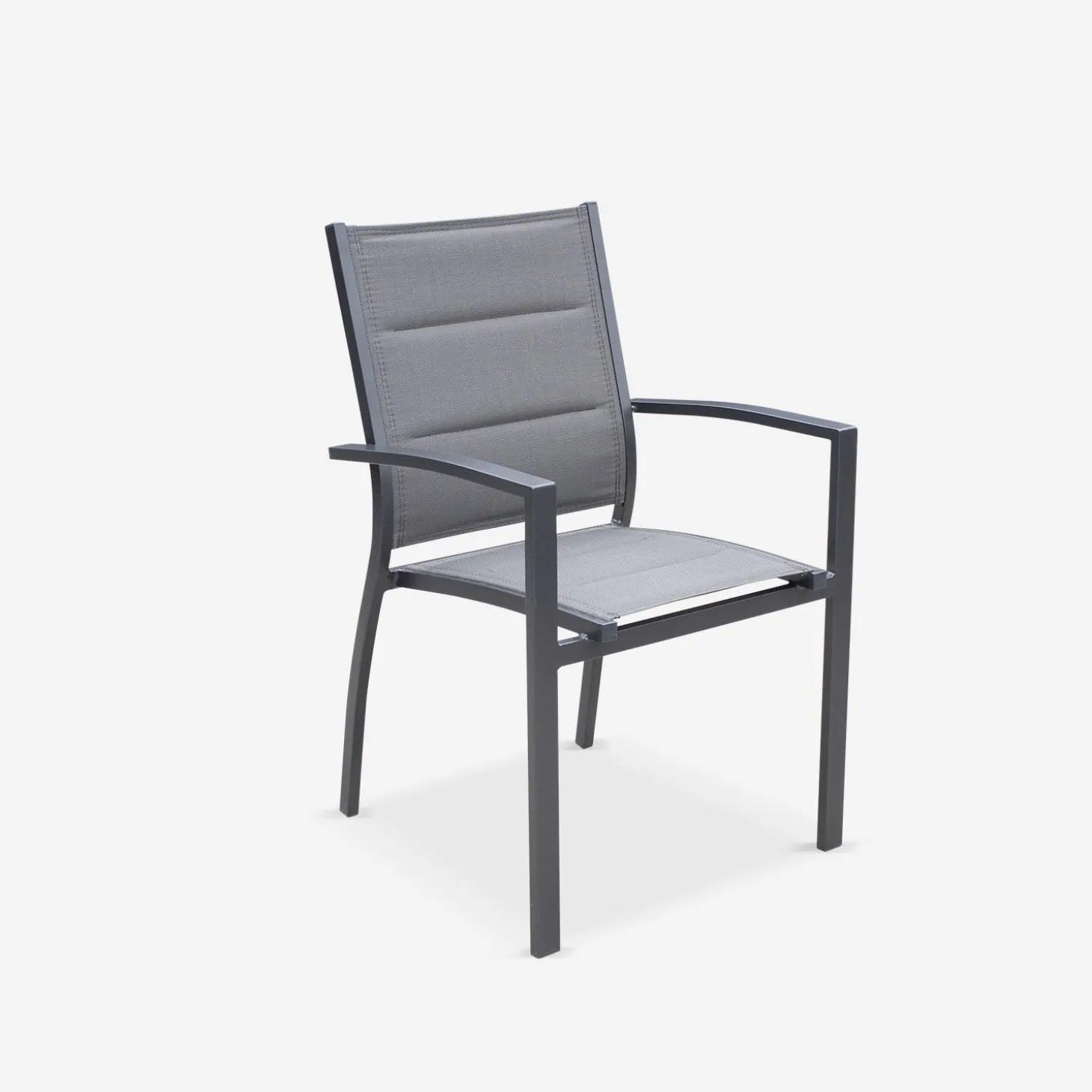 Set aluminium tuin armstoelen