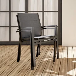 Set aluminium tuin armstoelen