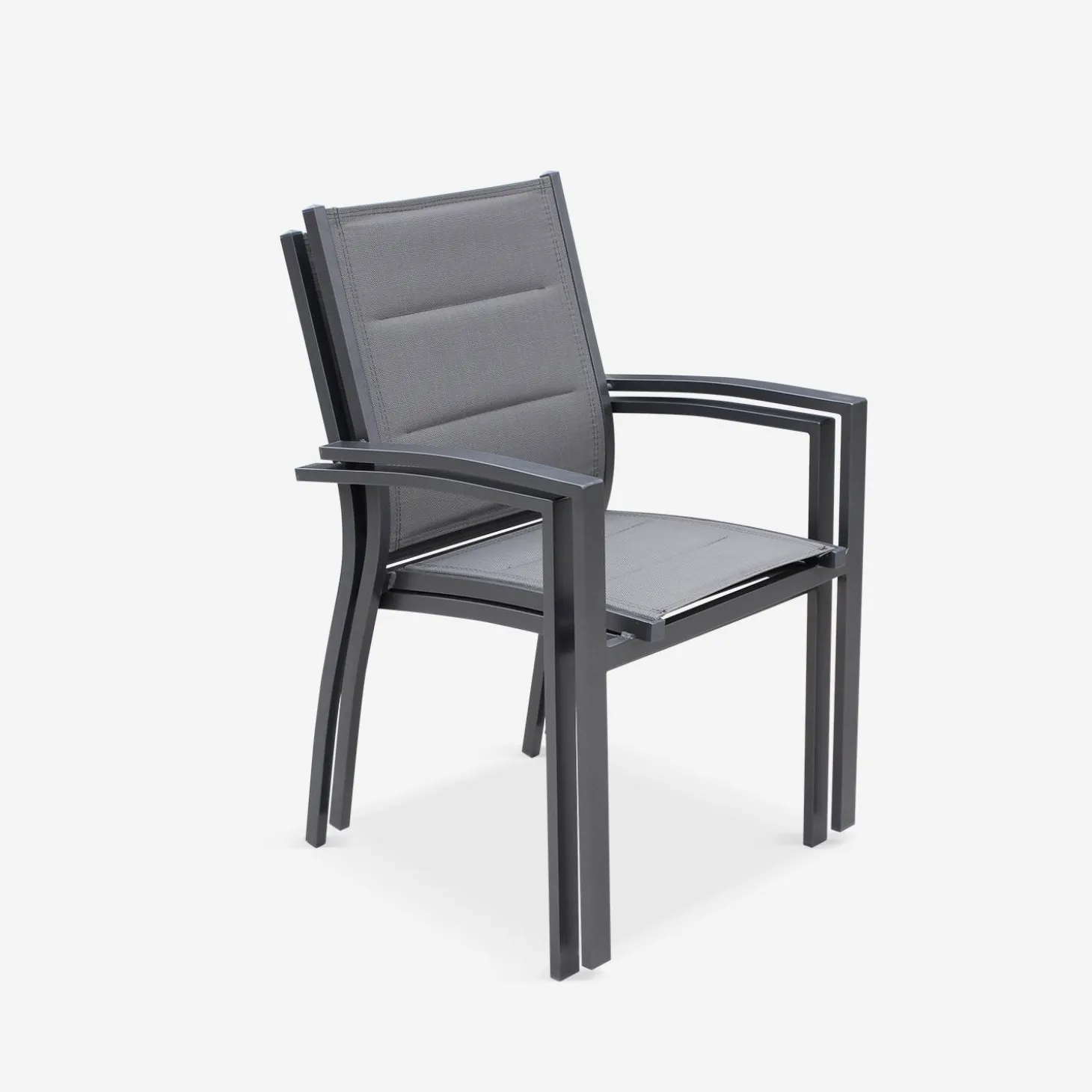 Set aluminium tuin armstoelen
