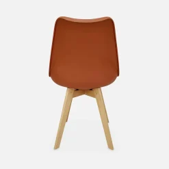 Set van 6 eetkamerstoelen, 42x55x81cm