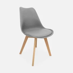 Set van 6 eetkamerstoelen, 42x55x81cm