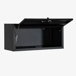Set van 2 hoge opbergkasten met klep voor de garage of schuur