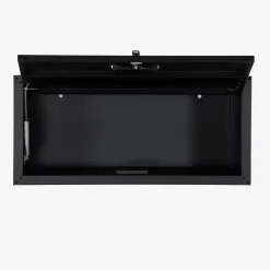 Set van 2 hoge opbergkasten met klep voor de garage of schuur