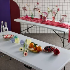 Set van 2 inklapbare tafels 180cm