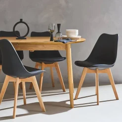 Set van 4 kuipstoelen