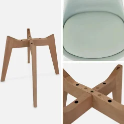 Set van 4 kuipstoelen