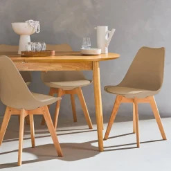 Set van 4 kuipstoelen