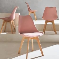 Set van 4 kuipstoelen