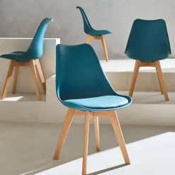 Set van 4 kuipstoelen