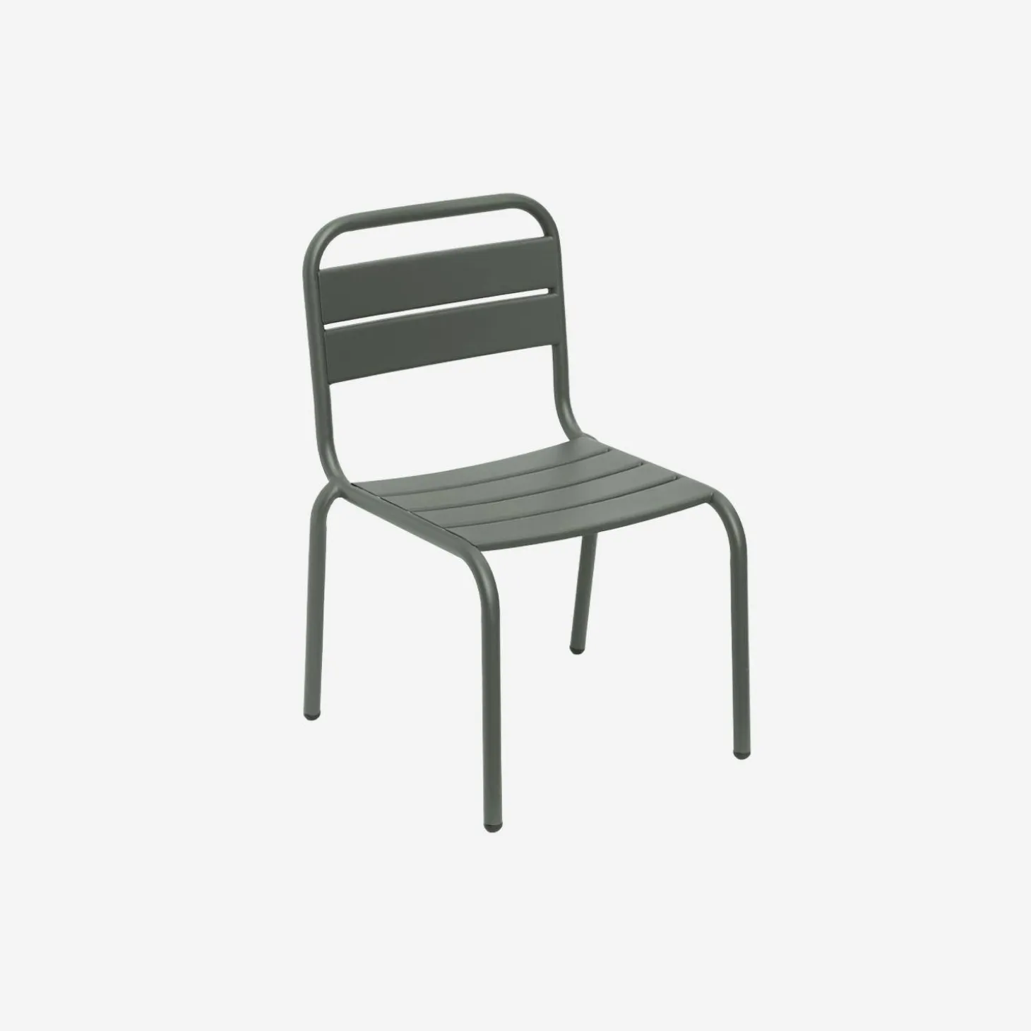 Set van 2 metalen kinderstoelen