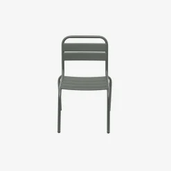 Set van 2 metalen kinderstoelen