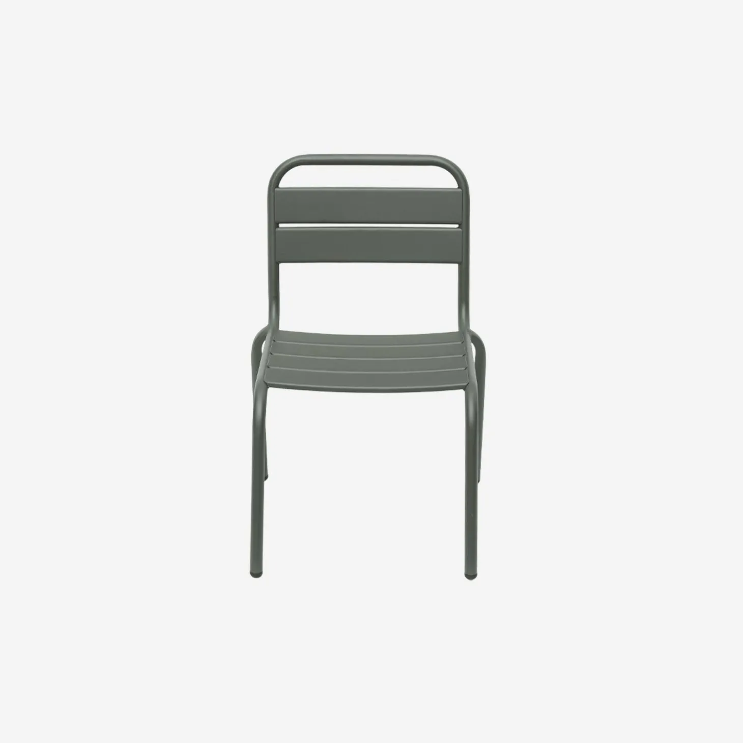 Set van 2 metalen kinderstoelen