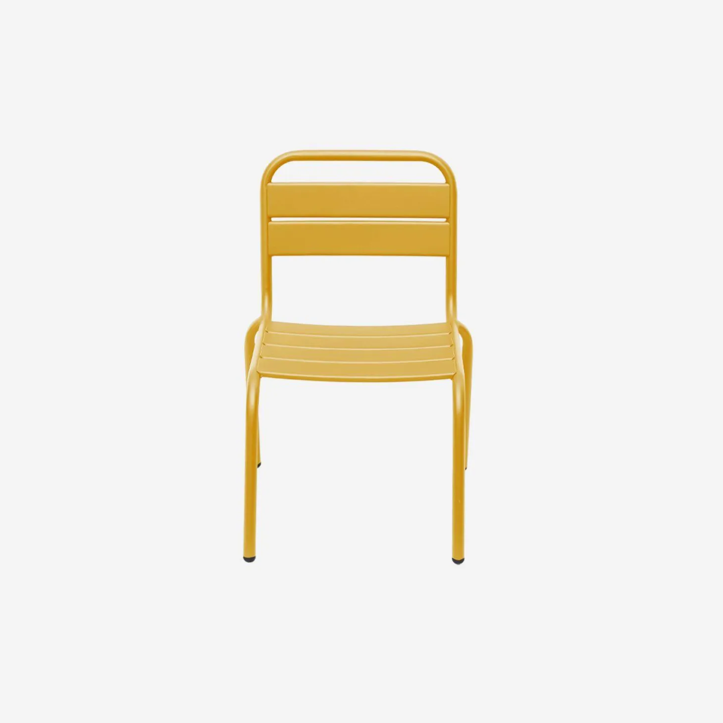 Set van 2 metalen kinderstoelen