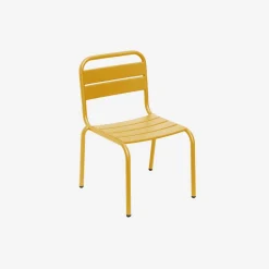 Set van 2 metalen kinderstoelen