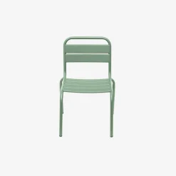 Set van 2 metalen kinderstoelen