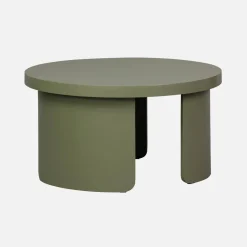 Set van 2 ronde nesttafels, salontafel