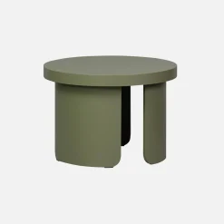 Set van 2 ronde nesttafels, salontafel