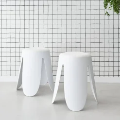 Set van 2 stapelkrukken, Ø30 / 44 x H46cm