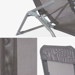 Set van 4 verstelbare tuinstoelen - Levito