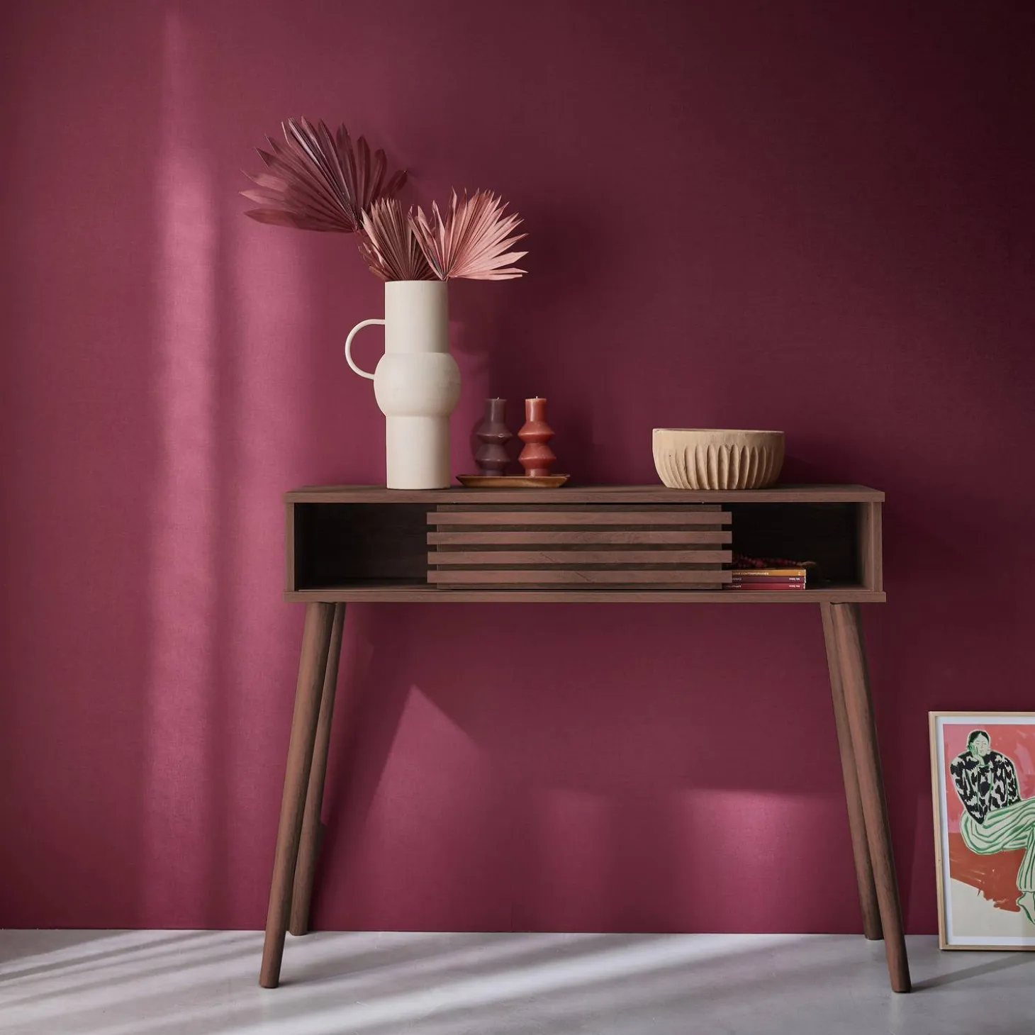 Sidetable, B100 x D29 x H81cm