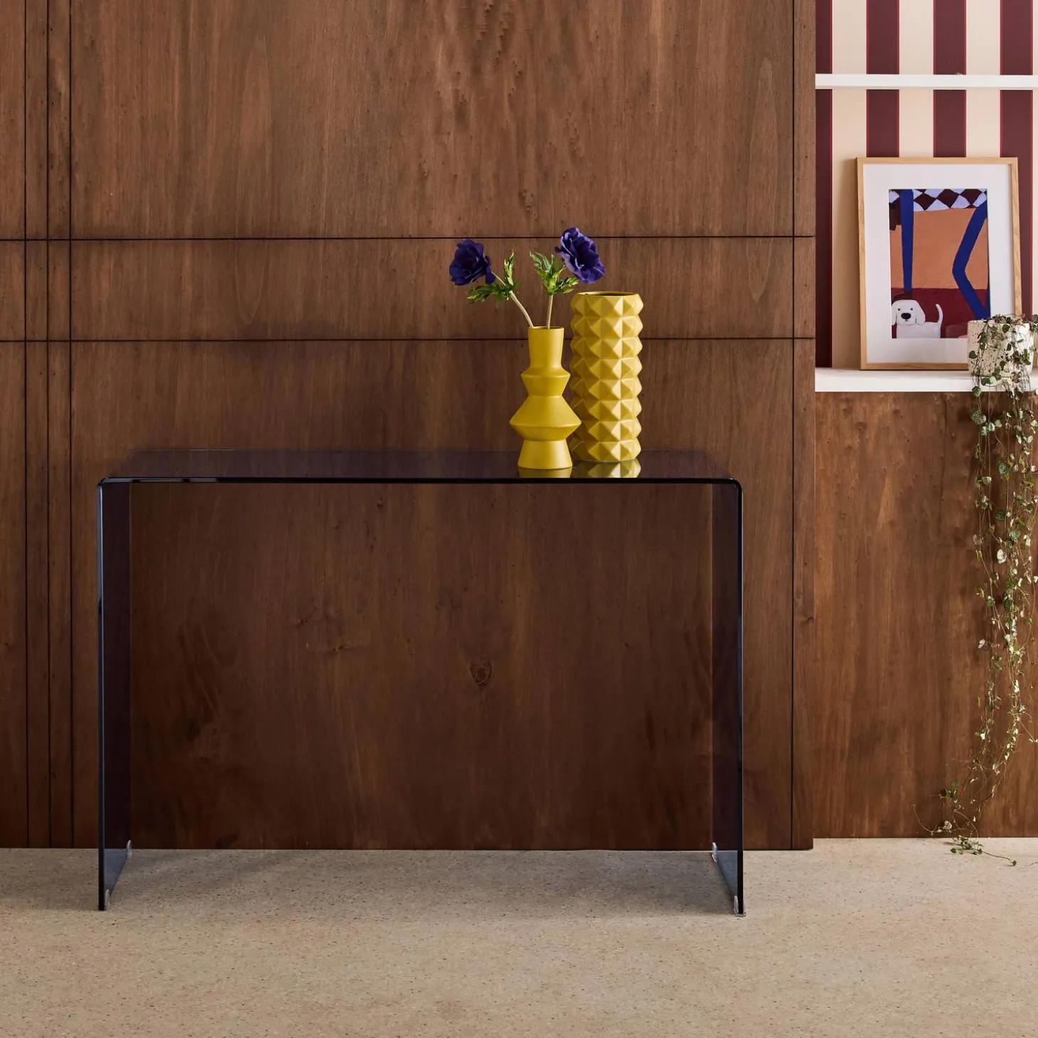 Sidetable gehard glas