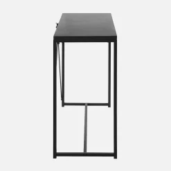 Sidetable van zwart metaal
