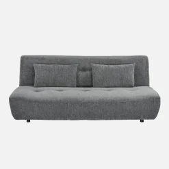Slaapbank van chenille stof met 3 zitplaatsen