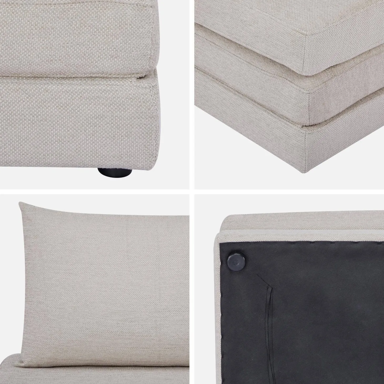 Slaapfauteuil convertible chenille stof 1 plaats