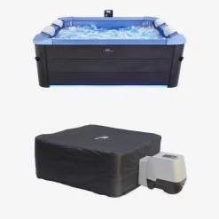 Spa Oslo Sapphire met hoes 160cm