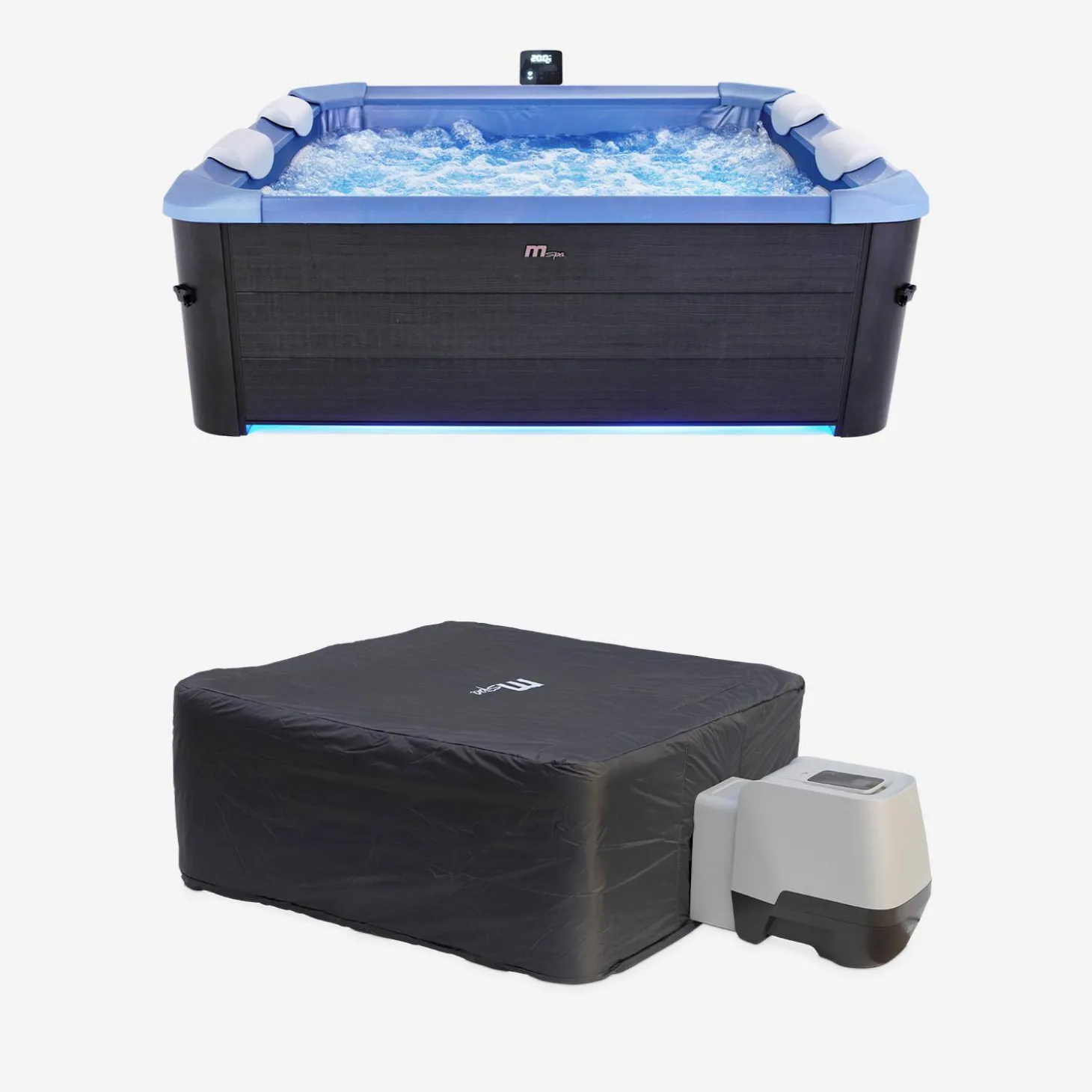 Spa Oslo Sapphire met hoes 160cm