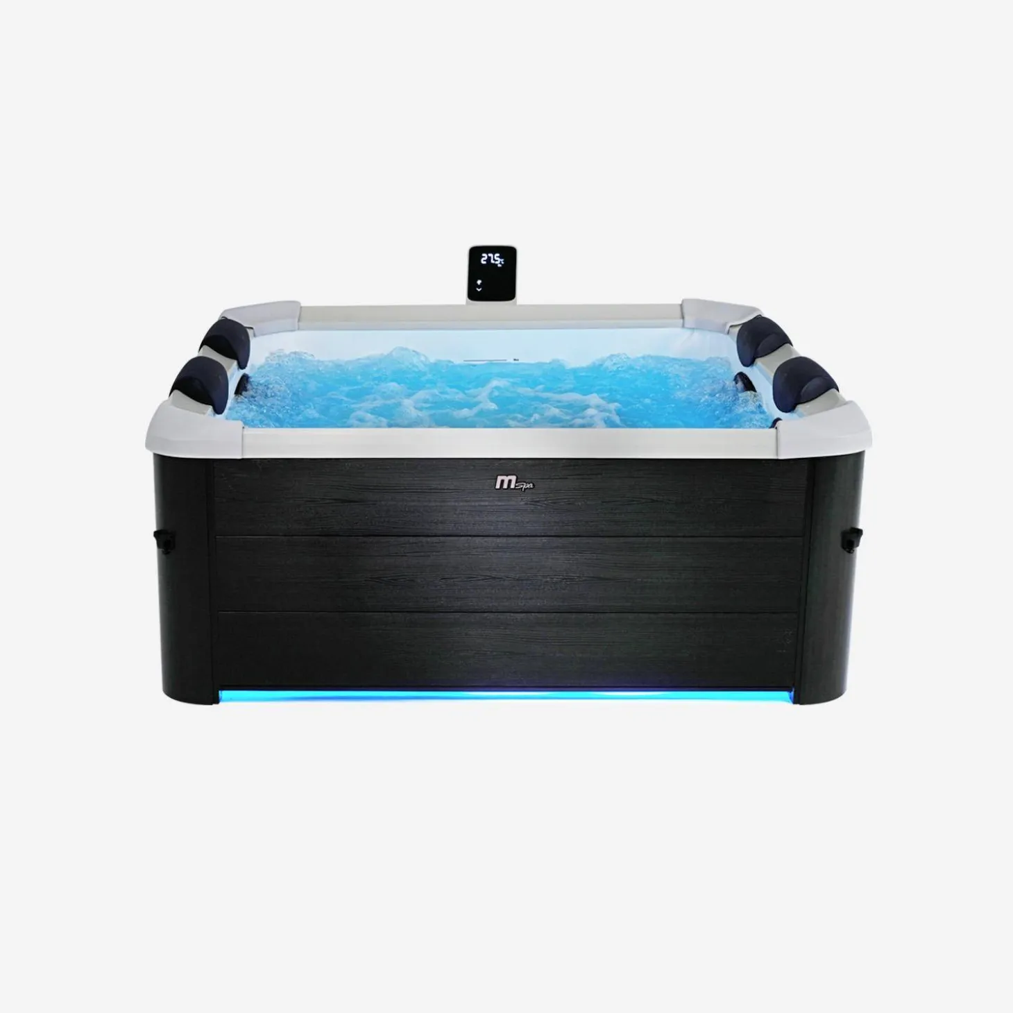 Spa 6-persoons hydro-massage, 4 kussens en termische hoes inbegrepen