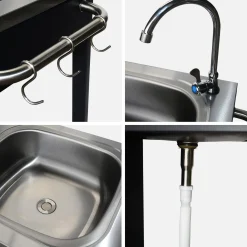 Stalen buitenkeuken