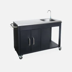 Stalen buitenkeuken
